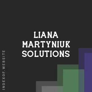 Liana Martyniuk Solutions | Indexof