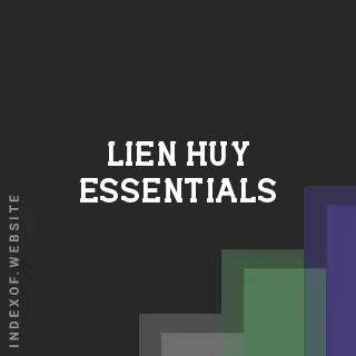 Lien Huy Essentials | Indexof