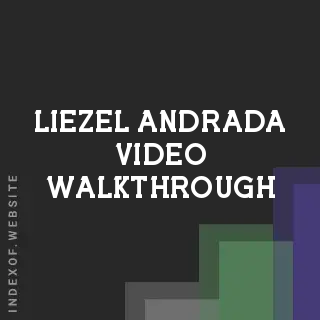 Liezel Andrada Video Walkthrough | Indexof