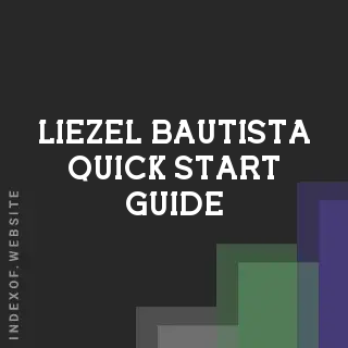Liezel Bautista Quick Start Guide | Indexof