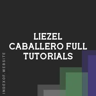 Liezel Caballero Full Tutorials | Indexof