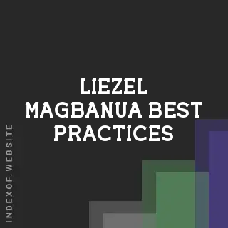 Liezel Magbanua Best Practices | Indexof