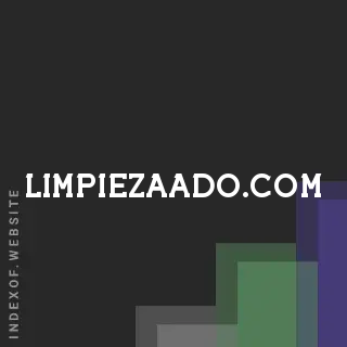 limpiezaado.com by Ivan Ssentongo site -  Indexof