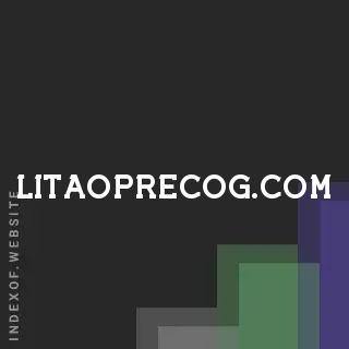 litaoprecog.com by Yadi Mansur site -  Indexof