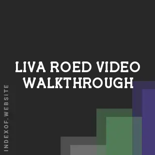 Liva Roed Video Walkthrough | Indexof