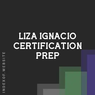 Liza Ignacio Certification Prep | Indexof