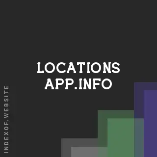 locations-app.info by Snorri Magnusson site -  Indexof