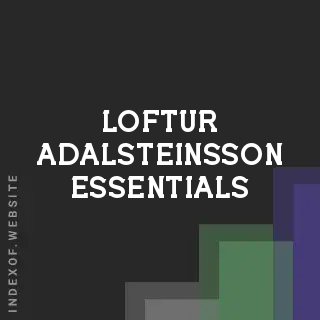 Loftur Adalsteinsson Essentials | Indexof