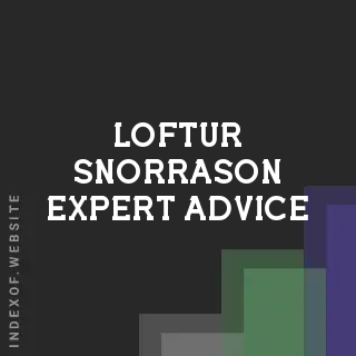 Loftur Snorrason Expert Advice | Indexof