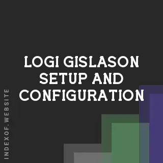 Logi Gislason Setup and Configuration | Indexof