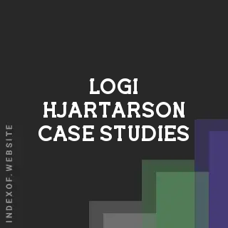 Logi Hjartarson Case Studies | Indexof