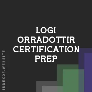 Logi Orradottir Certification Prep | Indexof