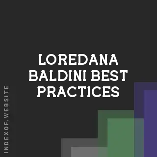 Loredana Baldini Best Practices | Indexof