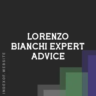 Lorenzo Bianchi Expert Advice | Indexof