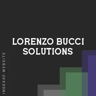 Lorenzo Bucci Solutions | Indexof