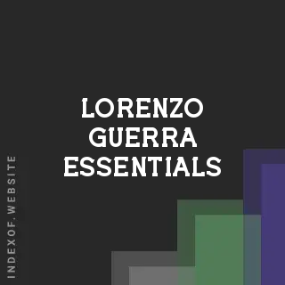 Lorenzo Guerra Essentials | Indexof