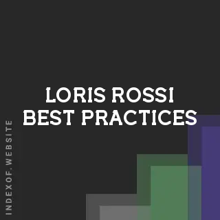 Loris Rossi Best Practices | Indexof