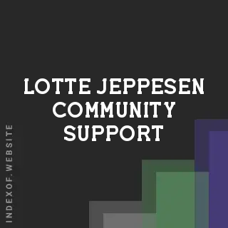 Lotte Jeppesen Community Support | Indexof