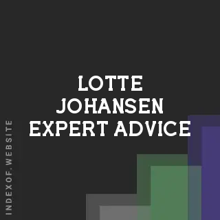 Lotte Johansen Expert Advice | Indexof