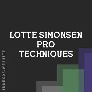 Lotte Simonsen Pro Techniques | Indexof