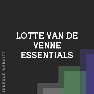 Lotte van de Venne Essentials | Indexof