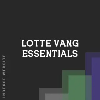 Lotte Vang Essentials | Indexof
