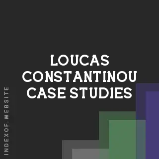 Loucas Constantinou Case Studies | Indexof