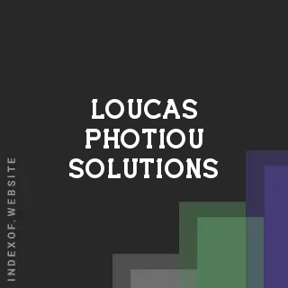 Loucas Photiou Solutions | Indexof