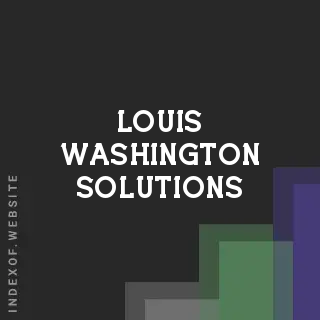 Louis Washington Solutions | Indexof