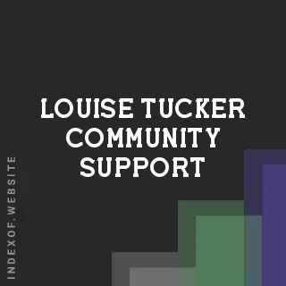 Louise Tucker Community Support | Indexof