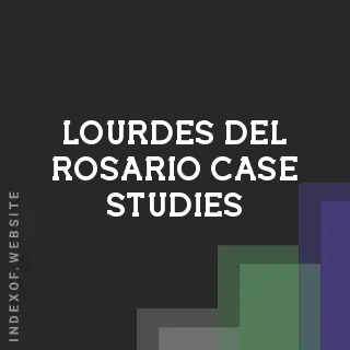 Lourdes Del Rosario Case Studies | Indexof