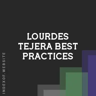 Lourdes Tejera Best Practices | Indexof