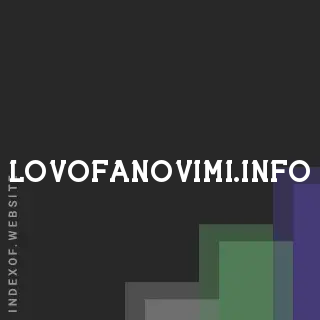 lovofanovimi.info by Alice Vitale site -  Indexof