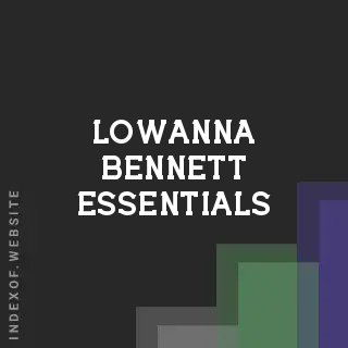 Lowanna Bennett Essentials | Indexof
