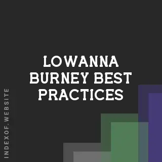 Lowanna Burney Best Practices | Indexof