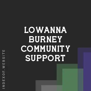 Lowanna Burney Community Support | Indexof