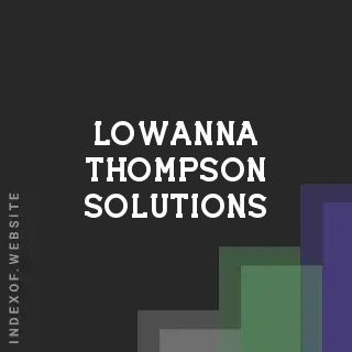Lowanna Thompson Solutions | Indexof