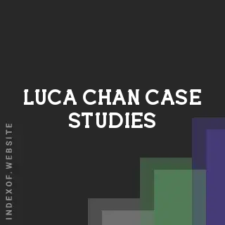 Luca Chan Case Studies | Indexof