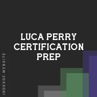 Luca Perry Certification Prep | Indexof