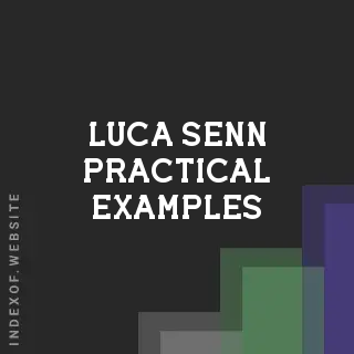 Luca Senn Practical Examples | Indexof