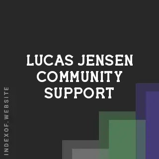 Lucas Jensen Community Support | Indexof