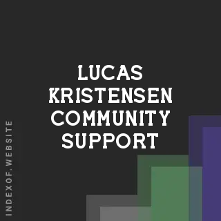 Lucas Kristensen Community Support | Indexof