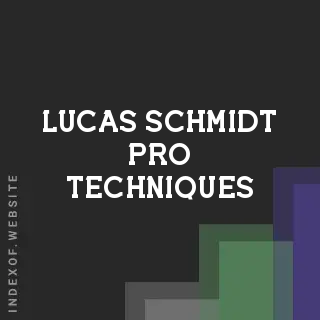 Lucas Schmidt Pro Techniques | Indexof