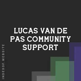 Lucas van de Pas Community Support | Indexof