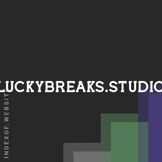 luckybreaks.studio by Quim Meireles site -  Indexof
