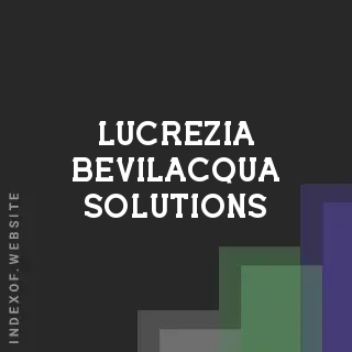 Lucrezia Bevilacqua Solutions | Indexof