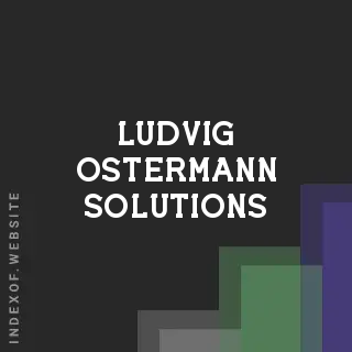 Ludvig Ostermann Solutions | Indexof