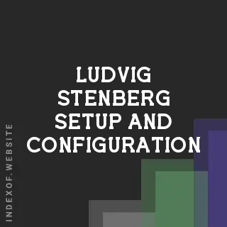 Ludvig Stenberg Setup and Configuration | Indexof