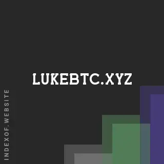lukebtc.xyz by Wei-ting Guo site -  Indexof