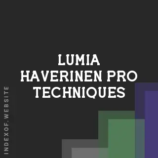 Lumia Haverinen Pro Techniques | Indexof